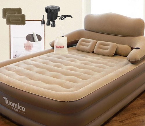 Luftbett mit pumpe kopfkissen - mit, pumpe&kopfkissen