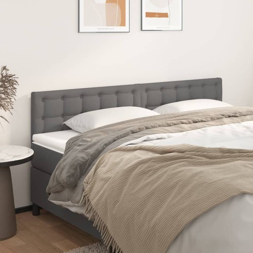 Bett kopfteil 200 grau - kopfteil,